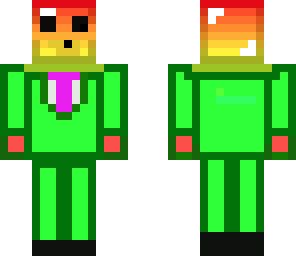 green tuxedo rainbow slime