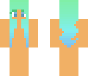 blue and green hair base