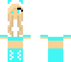 very cute girl skin