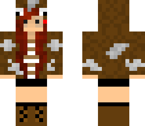 chibi cow gurl