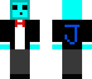 formal blue slime