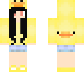 duck girl edit