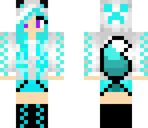 blue animal girl again