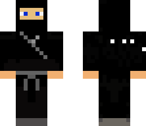 ninja with belt