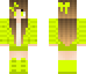 green girl sweet