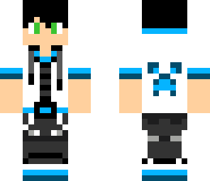 blue cool guy
