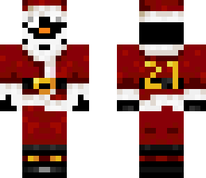 penguin santa