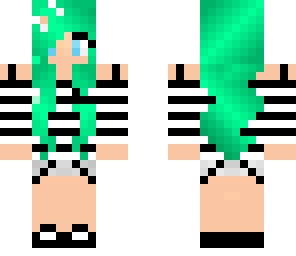 pretty girl green