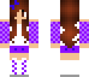 purple girl