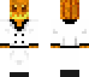halloween pumpkin man