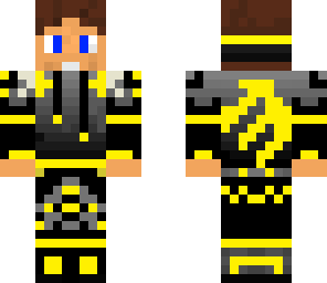 cool yellow monster boy