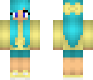 blue girl
