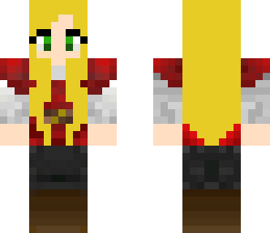 medieval blonde girl