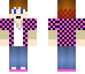 pink benja with blue eyes