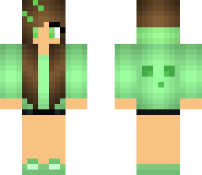 green slime girl