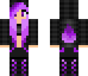 the girl on fire via purple