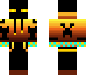 remaking of golden and blue enderman