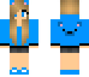 blue bear girl