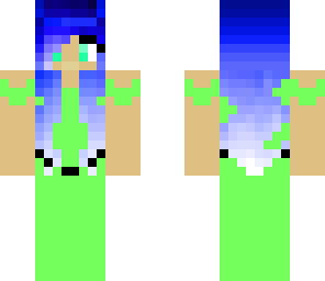 blue girl