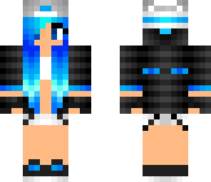 blue ender girl