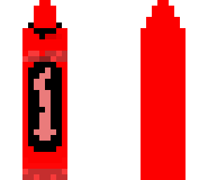 red crayon