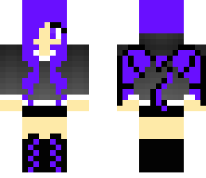 ender dragon girl - hostile creature series-