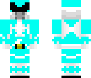 neon blue power ranger