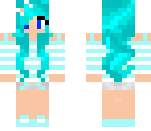 blue girl
