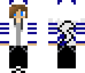 white hoodied pikachu boy