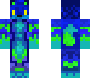 fixed blue fire wolf