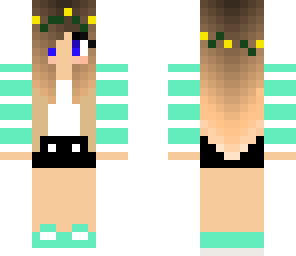 edited pretty girl skin