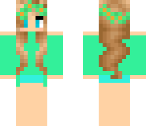 beach flower girl