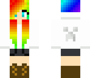 rainbow hair