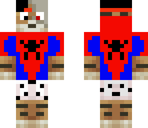 cyborg spiderman tiger