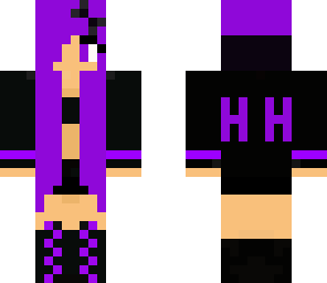my purple hunter hayes skin
