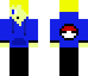pokeball blue hoodie