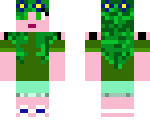 green girl