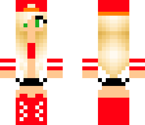 red and white