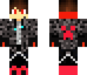 creeper red and black