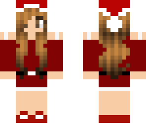 cute santa girl