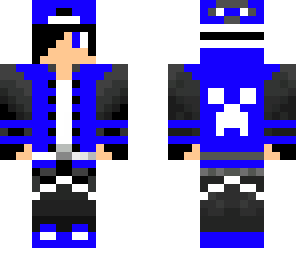 blue hat boy
