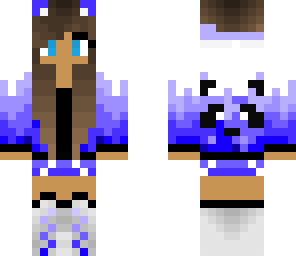blue panda
