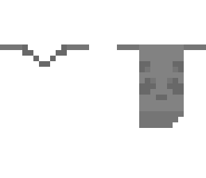 grey racoon cloak