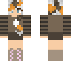 calico cat girl