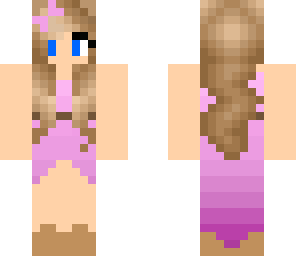 pink dress