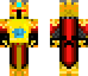gold awesome knight