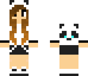 cute ombre panda