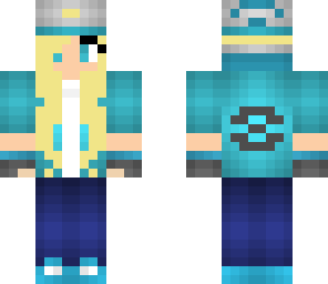 pokemon girl blue