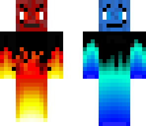 fire and ice split person