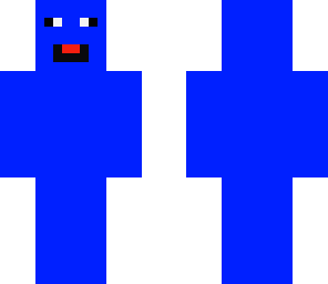 blue derp man